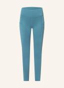 Nike Go Women's Firm-Support Mid-Rise 7/8 Leggings With Pockets - Blue