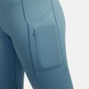 Nike Go Women's Firm-Support Mid-Rise 7/8 Leggings With Pockets - Blue