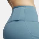 Nike Go Women's Firm-Support Mid-Rise 7/8 Leggings With Pockets - Blue