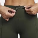 Nike Go Women's Firm-Support Mid-Rise 7/8 Leggings With Pockets - Green