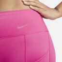 Nike Go Women's Firm-Support Mid-Rise 7/8 Leggings With Pockets - Pink