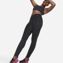 Nike Go Women's Firm-Support Mid-Rise Full-length Leggings with Pockets - 1 - Black