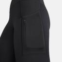 Nike Go Women's Firm-Support Mid-Rise Full-length Leggings with Pockets - 1 - Black