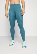Nike Go Women's Firm-Support Mid-Rise Full-length Leggings with Pockets - Blue