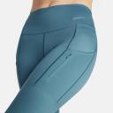 Nike Go Women's Firm-Support Mid-Rise Full-length Leggings with Pockets - Blue