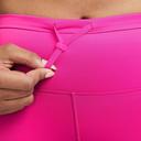 Nike Go Womens Firm Support High-Waisted 7/8 Tights Pink M