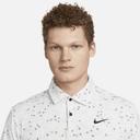 Nike Golf Shirt - NK DF Tour Floral Polo - Photon Dust SU23