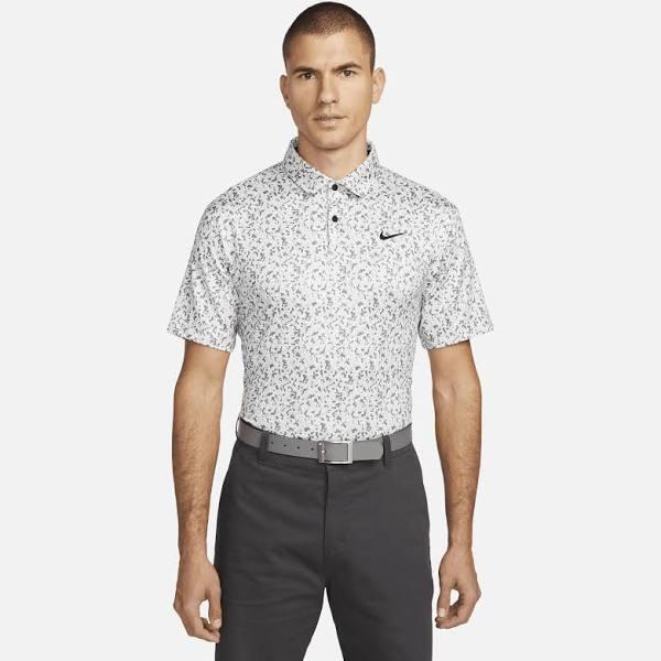 Nike Golf Shirt - NK DF Tour Floral Polo - Photon Dust SU23