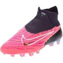 Nike Gripknit Phantom GX Elite Fusion FG Black White Blue Glow Volt