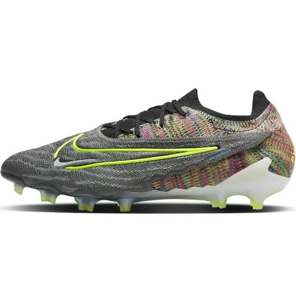 Nike Gripknit Phantom GX Elite Fusion FG Black White Blue Glow Volt
