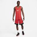Nike Icon Men's Dri-FIT Basketball Jersey - Red - 50% Recycled Polyester
