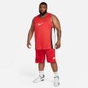 Nike Icon Men's Dri-FIT Basketball Jersey - Red - 50% Recycled Polyester