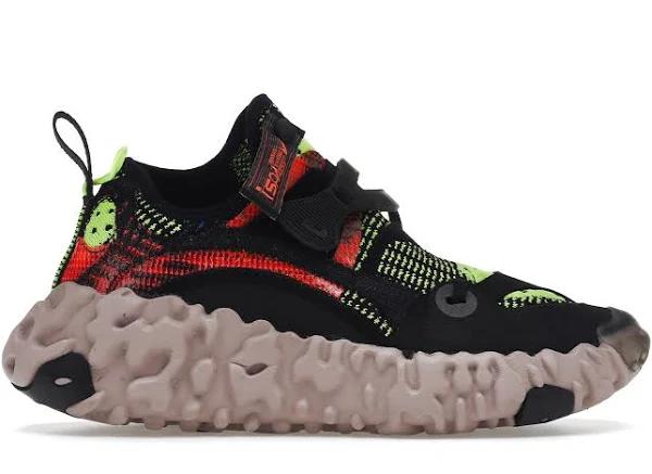 Nike ISPA Overreact Black Red Volt
