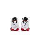Nike Jordan 6 Rings White/university Red-Black 323432-160 Pre-School