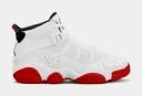 Nike Jordan 6 Rings White/university Red-Black 323432-160 Pre-School