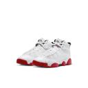 Nike Jordan 6 Rings White/university Red-Black 323432-160 Pre-School