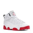 Nike Jordan 6 Rings White/university Red-Black 323432-160 Pre-School