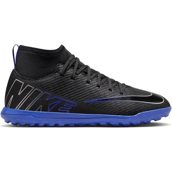 Nike Jr. Mercurial Superfly 9 Club Younger/Older Kids' Turf Football Shoes - Black