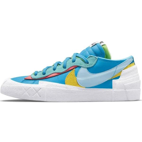Nike KAWS x SACAI x Blazer Low 'Neptune Blue' Sneakers | Men's Size 11.5