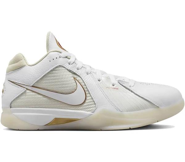 Nike KD 3 Retro White Metallic Gold