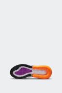 Nike Kids Air Max 270 Vivid Purple Shoes - Size 5Y - White/Vivid Purple-Black