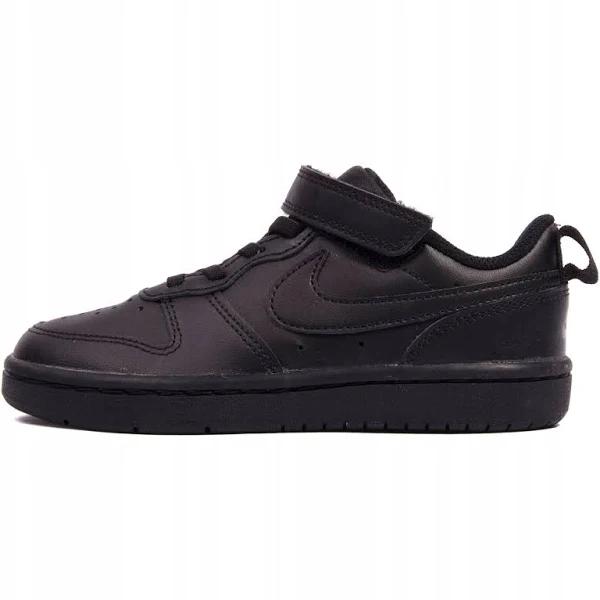 Nike Kids Court Borough Low 2 - Black/black-black - 1.5Y