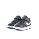 Nike: Kids' Court Borough Low 2 Shoes - Black/White (Size 4C)