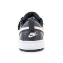 Nike: Kids' Court Borough Low 2 Shoes - Black/White (Size 4C)