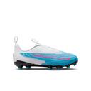 Nike Kids Phantom GX Academy FG/MG Baltic Blue/Pink Blast, 5