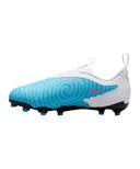Nike Kids Phantom GX Academy FG/MG Baltic Blue/Pink Blast, 5