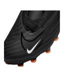 Nike Kids' Phantom GX Academy FG Soccer Cleats, Boys', Size 1.5, Black/White