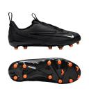 Nike Kids' Phantom GX Academy FG Soccer Cleats, Boys', Size 1.5, Black/White