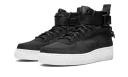 Nike Kids SF AF1 Mid (GS) Shoes - Size 6Y - Black/White