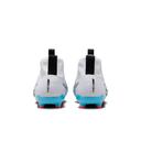Nike Kids Zoom Mercurial Superfly 9 Academy FG/MG White/Pink Blast, 4.5