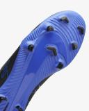 Nike Kids Zoom Mercurial Vapor 15 Club FG/MG Black/Blue, 4