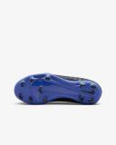 Nike Kids Zoom Mercurial Vapor 15 Club FG/MG Black/Blue, 4