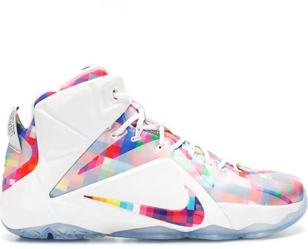 Nike LeBron 12 Ext 'Prism' Mens Sneakers - Size 11.5