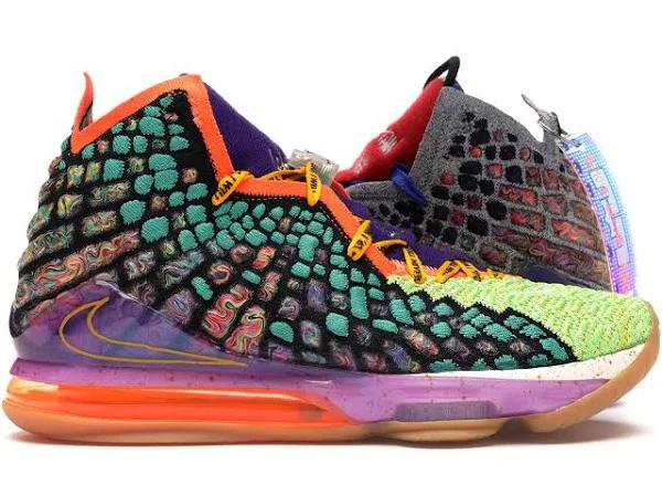 Nike LeBron 17 'What The' Mens Sneakers - Size 15.0