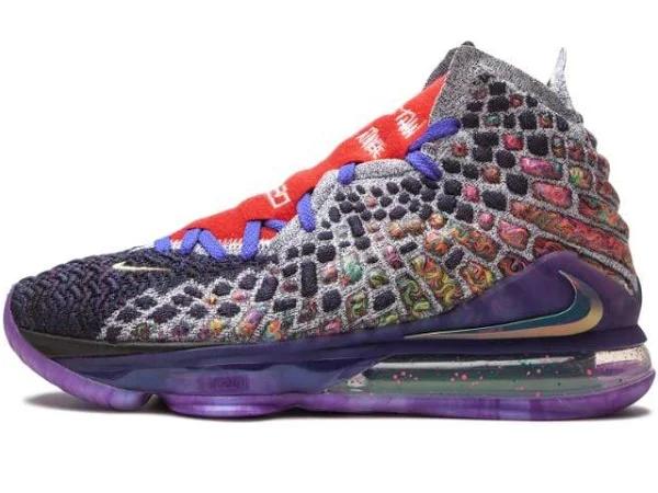 Nike LeBron 17 'What The' Mens Sneakers - Size 6.0