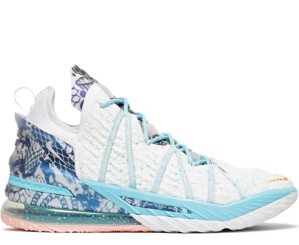 Nike LeBron 18 'Reflections Flip' Mens Sneakers - Size 8.0