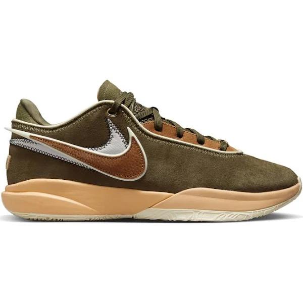 Nike LeBron 20 EP 'Olive Green' Sneakers | Men's Size 8.5