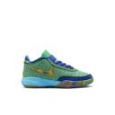Nike LeBron 20 PS Kids Basketball Shoes Green/Gold US 2