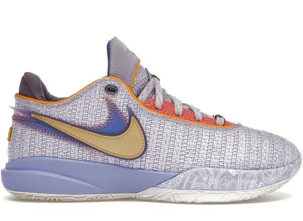 Nike LeBron 20 'Purple and Gold' Sneakers | Men's Size 6
