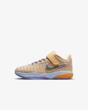Nike LeBron 20 Summer Vibes PS Kids Basketball Shoes Gold/Purple US 1
