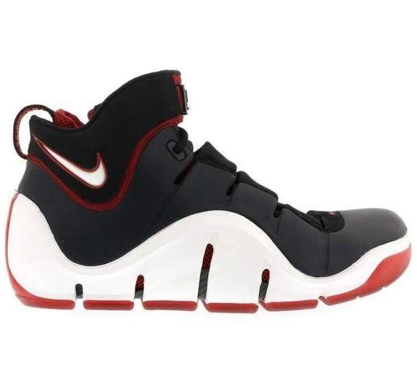 Nike LeBron 4 Black White Red