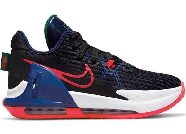 Nike LeBron Witness 6 Black Royal Siren Red (GS)