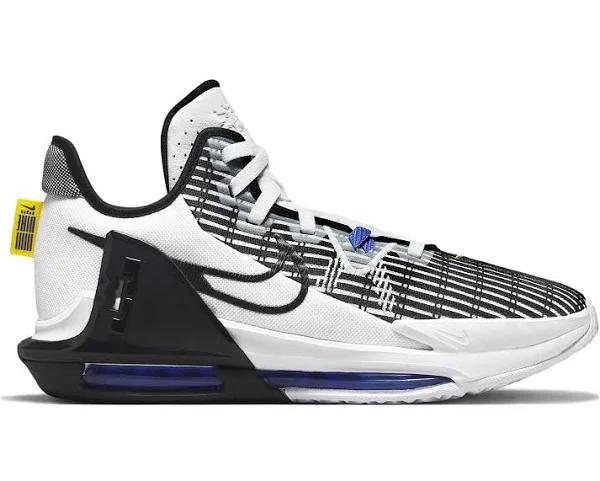 Nike LeBron Witness 6 White Persian Purple Shock Yellow