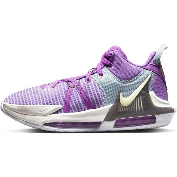 Nike LeBron Witness 7 Basketball Shoes Pink/Yellow US Mens 8.5 / Womens 10