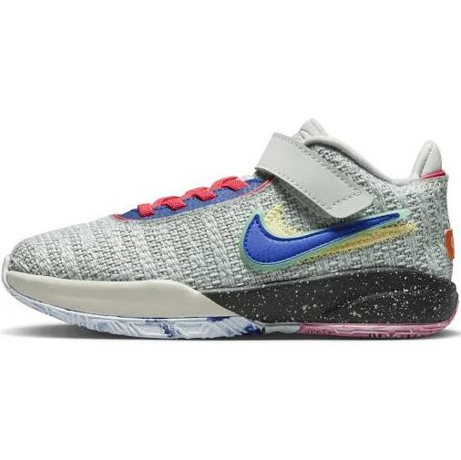 Nike LeBron XX BP Unisex Shoes - Silver - Size: 2 - Foot Locker