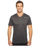Nike Legend 2.0 Short Sleeve V-Neck Tee Black/Anthracite/Heather/Matte Silver
